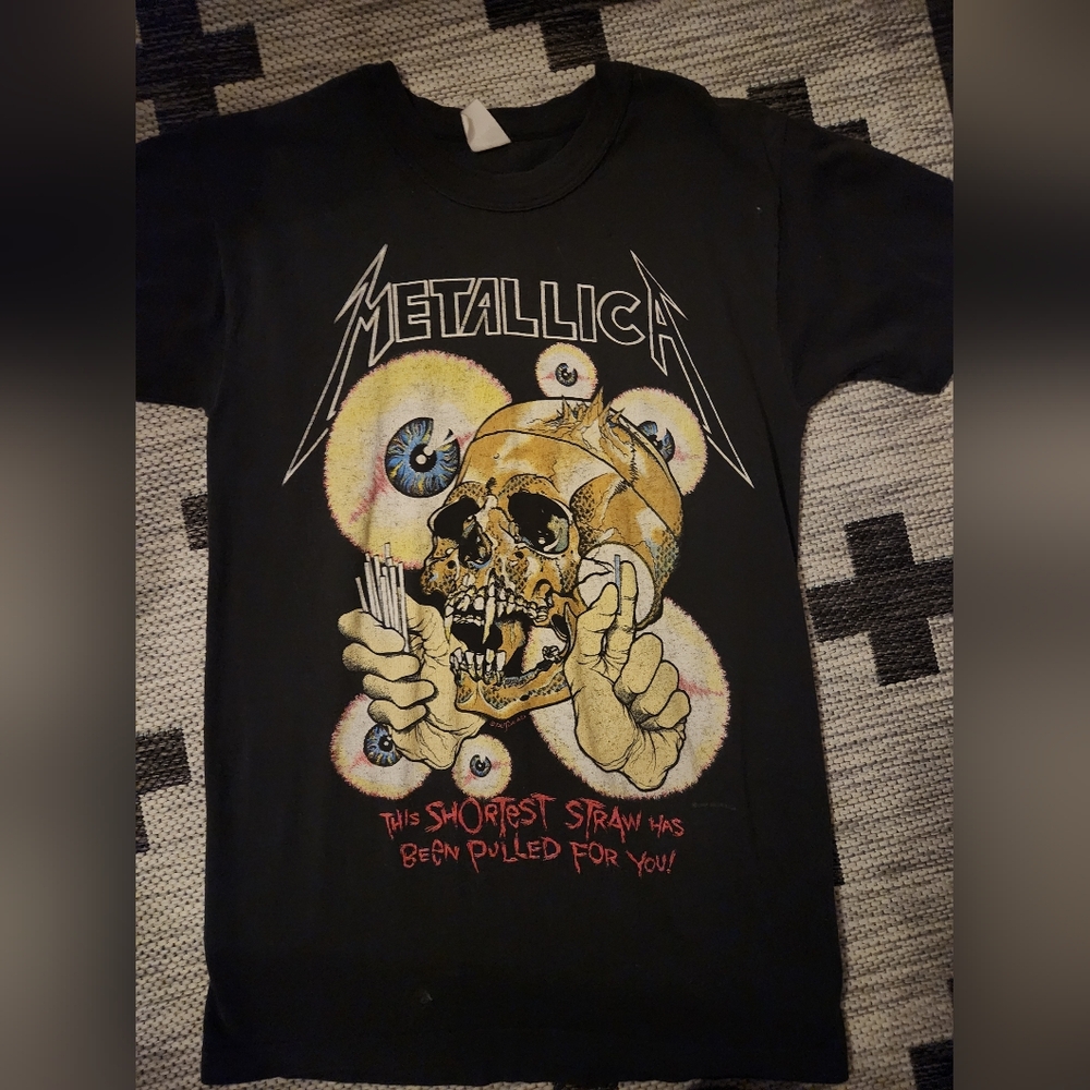 Vintage 1988 Metallica "The Shortest Straw had Been Pulled for You" Tee